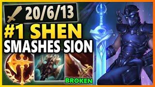 RIOT?! CONQUEROR SHEN CAN 1v5 TANK WITH THIS LIFESTEAL! Season 10 Shen Gameplay | League of Legends