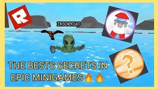 ️Топ Самых Лучших Секретов В EPIC MINIGAMES!(Top Bests Secrets In EPIC MINIGAMES) [TUTORIAL]️