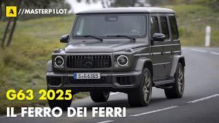 MERCEDES Classe G63 AMG 2025 | Glorioso V8 da 585 meravigliosi cavalli...