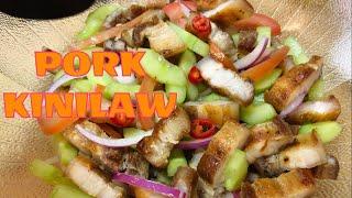 FRY PORK BELLY KILAWIN l HOW TO MAKE PORK KILAWIN RECIPE l KINILAW NA BABOY