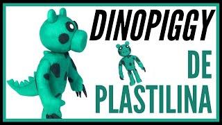 COMO HACER a DINOPIGGY de PLASTILINA paso a paso | Dinopiggy ROBLOX PIGGY CLAY TUTORIAL