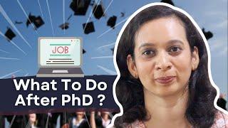 Top 5 CAREER Options After PhD (0 years of experience required)