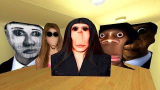 Rosalia Bizcochito, Selunga, Goofy Ahh, Obunga And Shakunga Nextbot Gmod