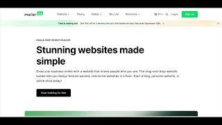  MailerLite Website Builder Review: User-Friendly Design with Some Limitations