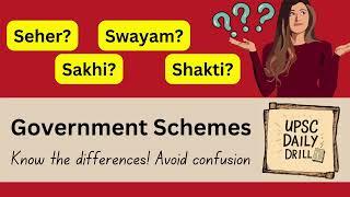 UPSC Important Schemes simplified | Ace UPSC 2025 #shorts #upsc #ias #gk #mcq #prelims #trending