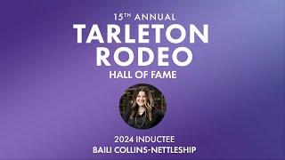 2024 Tarleton Rodeo Hall of Fame Inductee: Baili Collins Nettleship