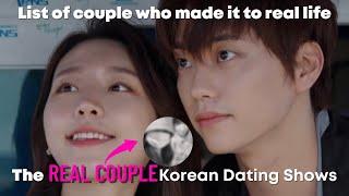 14 Couples from Korean Dating Shows Who Date in Real Life! #singlesinferno #transitlove2 #솔로지옥2