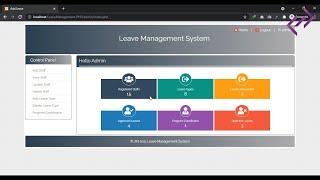 Leave Management System in PHP MySQL with Source Code - CodeAstro