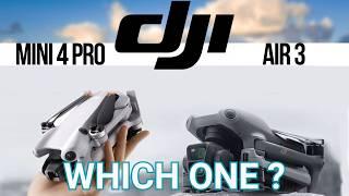 DJI Air 3 vs Mini 4 PRO - Which one should you buy in 2024?