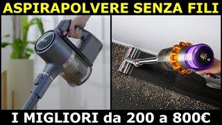 MIGLIORI ASPIRAPOLVERE SENZA FILI da 200 fino a 800€! La Guida Definitiva 2022!