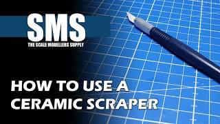 HOW TO USE THE SMS CERAMIC SCRAPER!