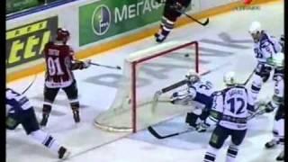 Dinamo Riga - Dynamo Moscow 2:1 03.03.2011; KHL Play-off quarter final game 6 full highlights