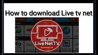 How to download live TV net
