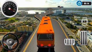 Crazy Bus Stunt Driving - Impossible Ramp Coach Bus Simulator : Android GamePlay #10