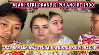 VIRAL PEMUDA ASAL DEMAK BAWA PULANG ISTRI PRANCIS KE INDO KASI KEJUTAN KELUARGA