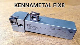 New Turning Tool | KENNAMETAL FIX8 | Heavy Duty Turning | CNC LATHE