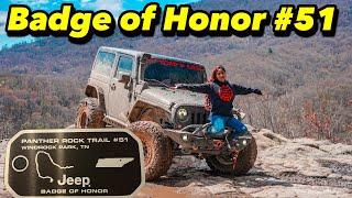 Panther Rock Badge of Honor 51 | We thought it was going to be a difficult Trail