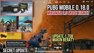 AKHIRNYA PUBG MOBILE UPDATE 18.0 - MIRAMAR 2.0, P90, CANTED SIGHT, CHEER PARK, SCOPE WIN94 (LENGKAP)