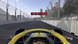 Xbox Hellas F1 2021 Greek Championship Round 2 Saudi Arabia GP Xthunderspeeder Qualiflying Lap