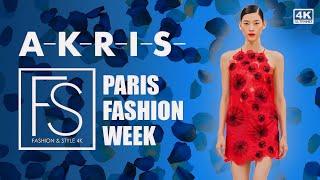 AKRIS 24 Paris Fashion Week Full Fashion Show 4K UHD FASHION & STYLE TV