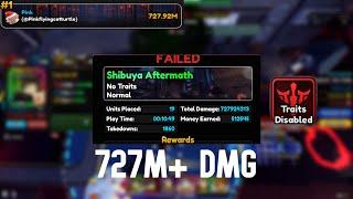 [TRAITLESS] 727M+ DMG Tournament #8 | Anime Vanguards