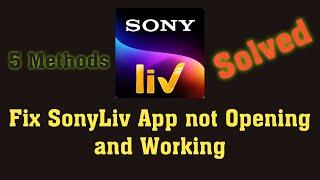 Fix SonyLiv app not working opening issue in Android mobile