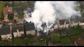 SKYFIRST video of fire on Stansberry Cove 5-16-2016