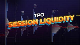 How I use TPO Session Liquidity | Day Trading + FREE Download