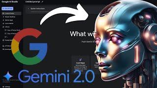 Gemini 2.0 - Google AI STUDIO | New Features and Updates Tutorial