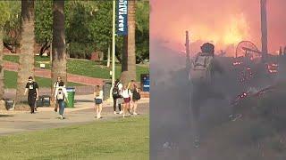 LA fires touch California students at UA