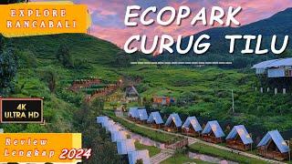 ECOPARK CURUG TILU CIWIDEY BANDUNG || GLAMPING KEREN DENGAN VIEW BUKIT DAN KEBUN TEH ||