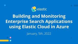 App Development on Azure with Elastic App Search and APM