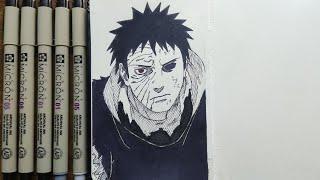 Sketchbook Drawing #1 Obito️