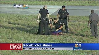 Man In Custody At North Perry Airport