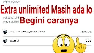 paket extra unlimited Telkomsel masih ada lo buruan beli sebelum stok habis