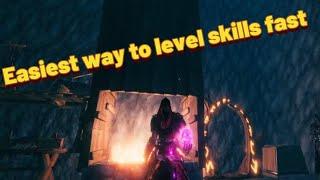 Easiest way to level skills fast.