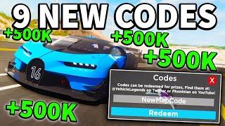 *NEW* WORKING ALL CODES FOR Vehicle Legends IN JUNE! ROBLOX Vehicle Legends CODES