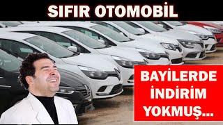 SIFIR OTOMOBİL EYLÜL BAYİLERDE İNDİRİM YOKMUŞ