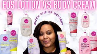 REVIEW OF THE EOS LOTIONS AND BODY CREAMS | REQUESTED