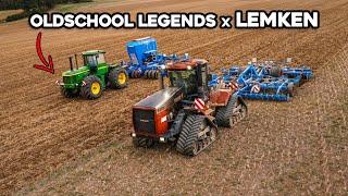 Ackerlegenden treffen neue Lemken Technik: Steiger Quadtrac 9370 & John Deere 8430 im Ackermatch!