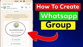 How to create WhatsApp group in 2025 : Easy step-by-step Guide