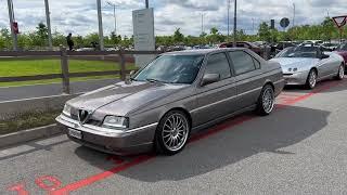 2X Beuatiful Alfa romeo 164 3.0 V6 in Arese