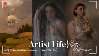 Artist Life: landscape photography, portrait photography & creative collaboration - Art Vlog 07