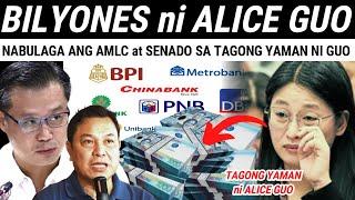 ALICE GUO 28 BILYON Nakatago sa BANGKO TUMAMBAD sa AMLC/ Construction ng POGO galing sa Kanya