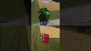 FS22 vs FS25 #fs25 #fs22 #farming #farmingsimulator22 #farmingsimulator25 #farmingsimulator