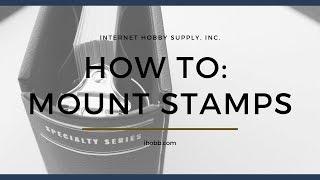 iHobb.com | How To: Mount Stamps