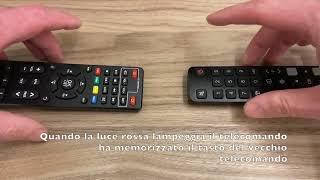 Configurazione Telecomando DECODER Digitale Terrestre DVBT2 HD MACWICK su Amazon