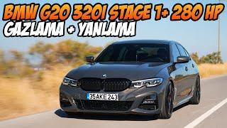 BMW G20 320i M Sport Stage 1+ 280 HP / F30'dan Ne Kadar İyi ? / Gazlama + Yanlama / Test Ettik