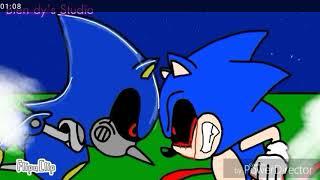 Metal sonic Vs sonic.exe