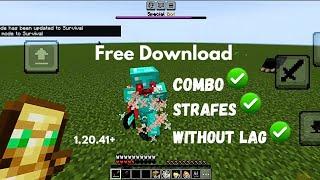 PVP PRACTICE BOT FREE DOWNLOAD (SINGLEPLAYER 1.20.41+ Version) #minecraft #minecraftvideos